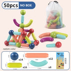 Magnetic Constructor Blocks STEM Building Set for Creative Kids