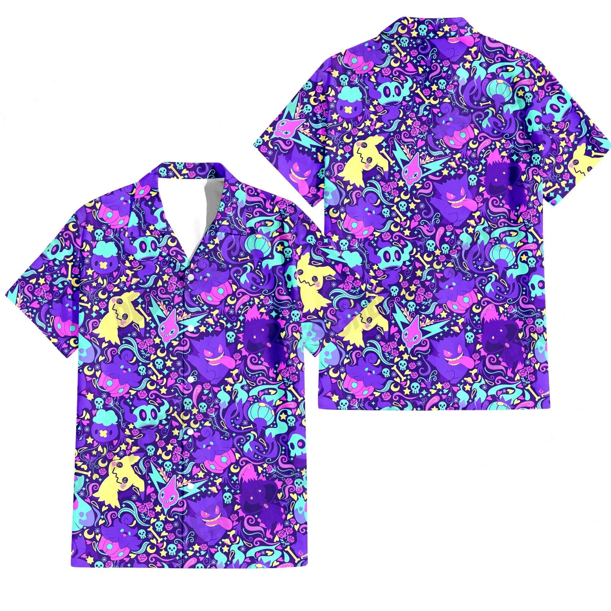 Hawaiian Shirts For Men Short Sleeve Tops New Coconut Treeo Graphic 3d Shirt Fashion Streetwear 5XL Summer Clothing Men's Blouse