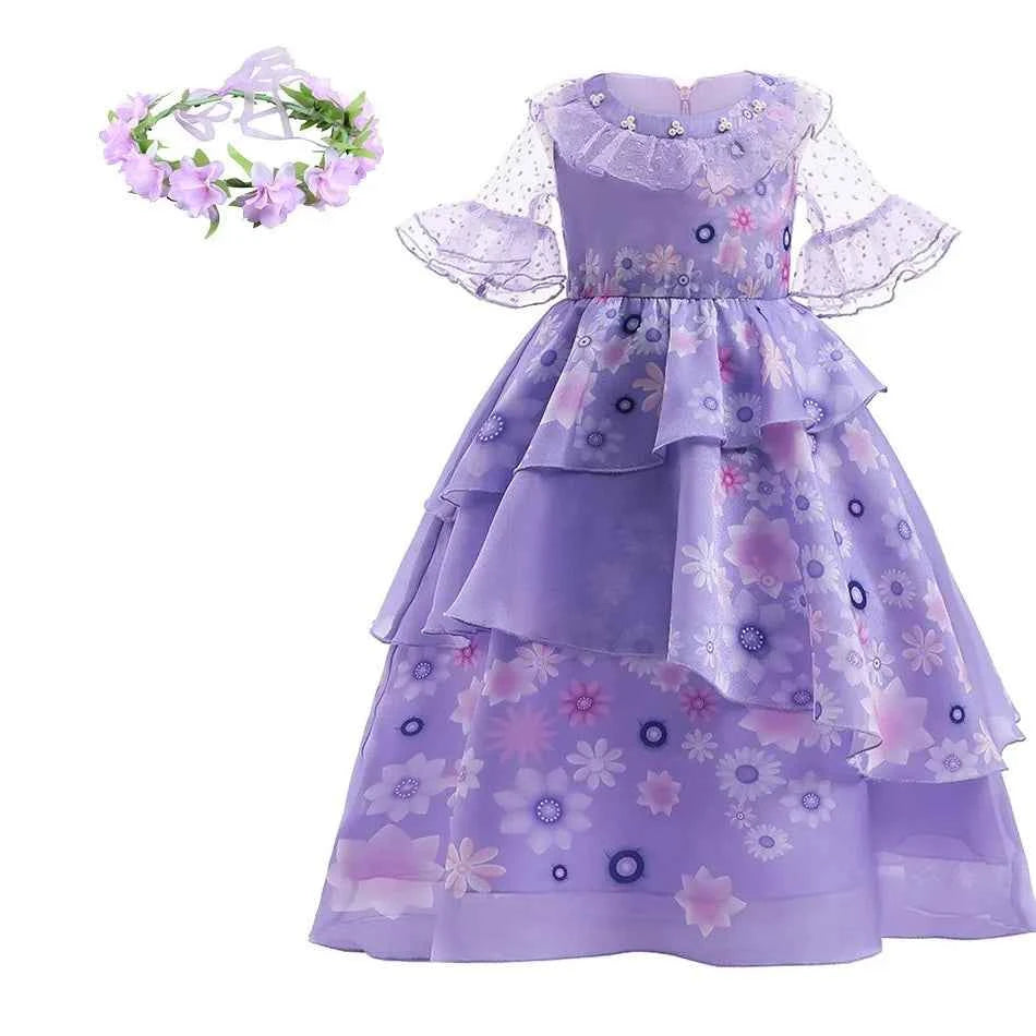 Kids Cinderella Costume Princess Dress for Girls Children Rapunzel Snow White Belle Jasmine Elsa Aurora Cosplay Carnival Dresses
