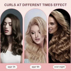 Heatless Curling Rod Headband No Heat Hair Rollers Sleeping Soft Flex Rod for Overnight Curls All Hair Types Styling Tools