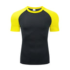Men's T Shirt Outdoor Training Fitness Gym Jogging Running Sweatshirt Bat/-Man Compression Shirts Tight Elastic Breathable