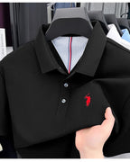 Men's 100% Cotton Polo Shirt – Short Sleeve Casual Golf & Business Shirt