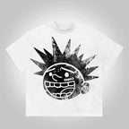 Harajuku Letter Graphic T Shirts Y2k Tops Men Women High Street Oversized T Shirt Pro Choice Streetwear Vintage Tee Clothing