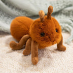 23cm Cute Animal Ant Plush Soft Toy Creative Lifelike Ant Doll Fluffy Pig Monkey Seal Plushies Gift For Girl Boy