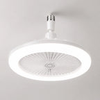 3 in 1 E27 Ceiling Fan Light with Remote Control Rotatable LED Lamp Converter Base for Bedroom Living Room Kitchen Home Decor