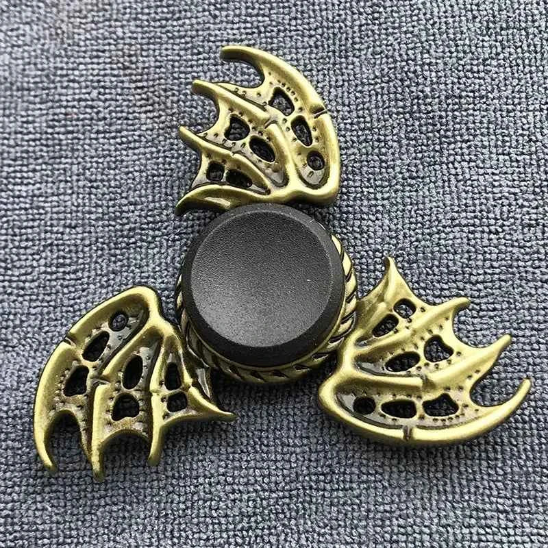 New Bronze Metal Alloy Fidget Spinner R188 Mute Bearing Hand Spinner Fingertip Gyro Stress Relief Toys For Kids Adult