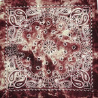 New Fashion Hip Hop 100% Cotton Bandana Square Scarf Gradient Color Paisley Headband Printed For Women/Men/Boys/Girls