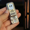 Ghost  Fidget Slider Tuning Fork Slider Metal Fidget Toys ADHD Anti-anxiety Office Desk Toys Adult Stress Relief Toys Kids Gifts
