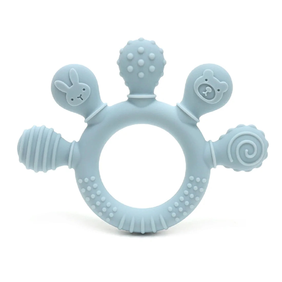 Silicone Baby Teether – Sensory Chew Beads for Anxiety & Teething Relief, 0-12 Months