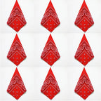 1/4/9pcs Men Women Bandana Hairband Cowboy Mens Biker Sports Headwear Wrist Hairwrap Single Sided Head Wrap Scarf Paisley