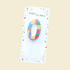 1 PCS  Colored Building Block Shaped Digital Candle Cake Decoration 0-9 Birthday Baking Decoration Plugin