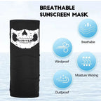 Summer Breathable Cycling Face Mask Bandana UV Protection Outdoor Face Cover for Running Hiking Skiing Hunting Men Women