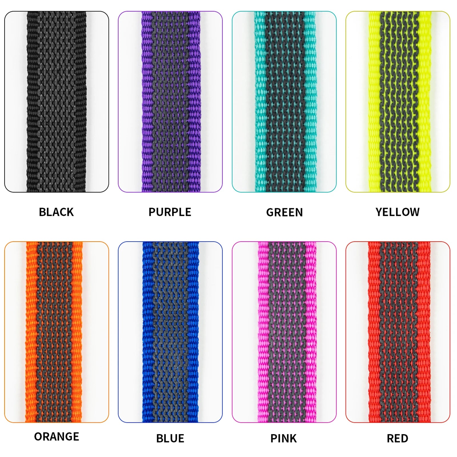 Long Dog Leash - Dual Color, Easy Training