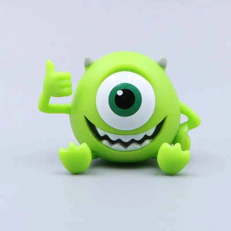 Monsters Inc Mini Figures 4PCS – Cartoon Character Collectible Toy Set