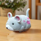 Interactive Cat Toy Electric Cat Toy Mouse Interactive Electric Hamster Cat Toy Self-Moving Obstacles Avoid