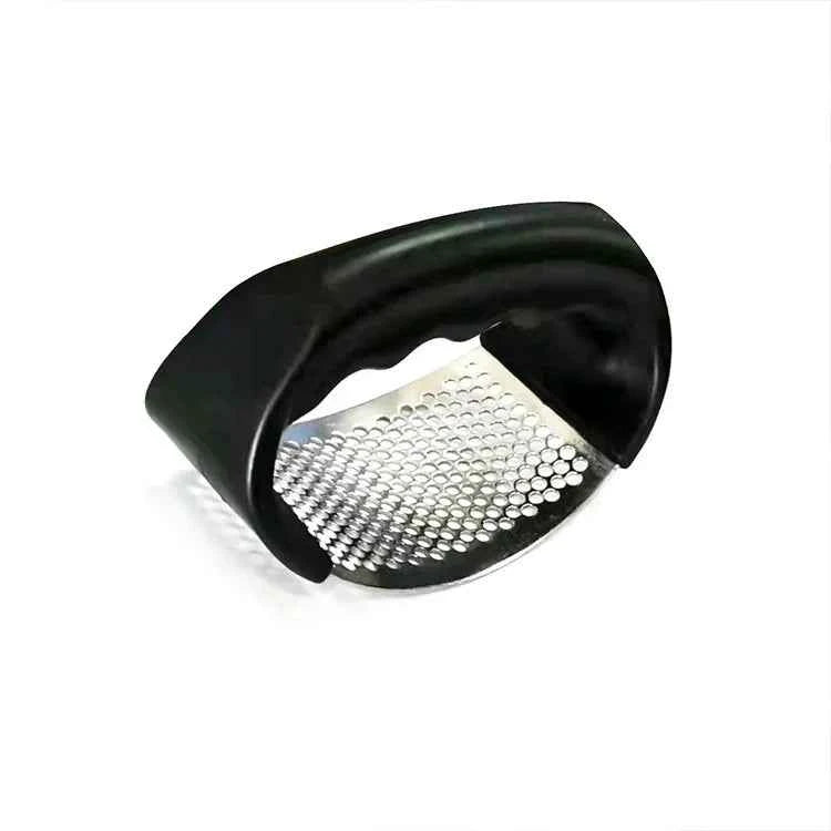 Stainless Steel Garlic Press – Manual Garlic Crusher & Mincer