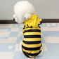 Bee Dog Hoodie – Halloween & Winter Pet Costume for Cats and Small Dogs