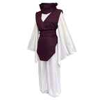 Jujutsu JJK Manga Anime Choso Cosplay Costume Purple Vest Neck Gaiter Belt White Elastic Pants Top Gifts