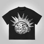 Harajuku Letter Graphic T Shirts Y2k Tops Men Women High Street Oversized T Shirt Pro Choice Streetwear Vintage Tee Clothing