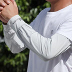 Cooling Arm Sleeves Breathable Sun Protection Ice Slik Sleeves Summer Outdoor Sports Driving Cycling Sleeves Men Loose Arm 2026