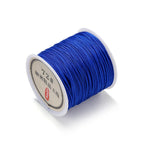 10/50M 0.8mm Nylon Thread Cord – DIY Chinese Knot, Bracelet, Tassel & Shamballa Braided String for Jewelry Making