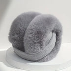 Solid Soft Plush Winter Earmuffs – Unisex Warm Ear Covers for Outdoor Use | Fashion Fleece Earflap Protection for Men & Women