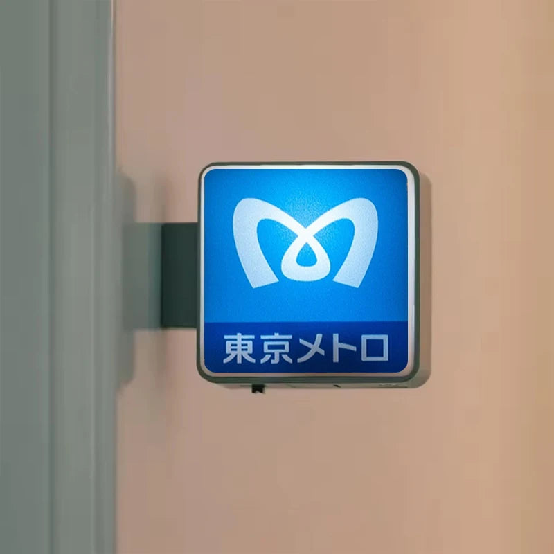 Osaka Japan Travel Souvenir Mini Cute Light-up Convenience Store Refrigerator Magnet Unique Home Decoration
