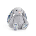Bonnie Rabbit Plush Toy with Floral Ears Kawaii Stuffed Doll Soft Sofa Cushion Kids Birthday Gift Room Decor