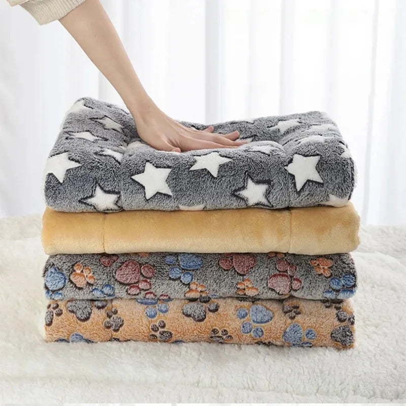 Flannel Pet Sleeping Mat & Dog Bed