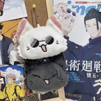 Keychain Geto Suguru and Satoru Gojo Plush Cosplay Doll Pendant Keyrings Couple Accessories Key Chains Fans Gift