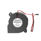 5015 50mm DC 24V 12V 5V 2Pin Dual Ball/Sleeve Bearing Brushless Cooling Turbine Blower Fan 50mm x 15mm Blower Cooler Fan