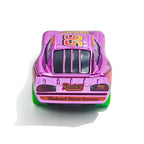 Pixar Cars Electroplated Pink 95 Lightning McQueen 1/55 Metal Die Casting Model Car Alloy Material Collectibles Racing Toys