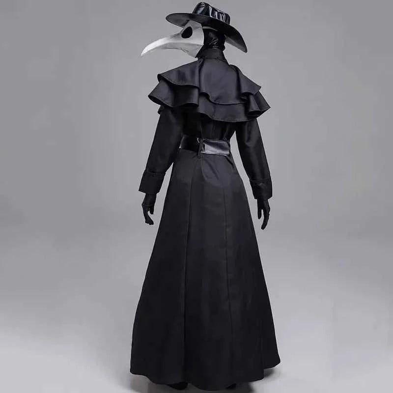 Plague Doctor Costume – Medieval Hooded Robe Cosplay Set