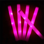20/30/60Pcs LED Glow Sticks Bulk Colorful RGB Glow Foam Stick Cheer Tube Dark Light for Xmas Birthday Wedding Party Supplies