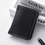1Pc New Ultra-thin Mini Soft PU Leather Credit Card Wallet Holder Short Vertical High Quality Men's Wallet