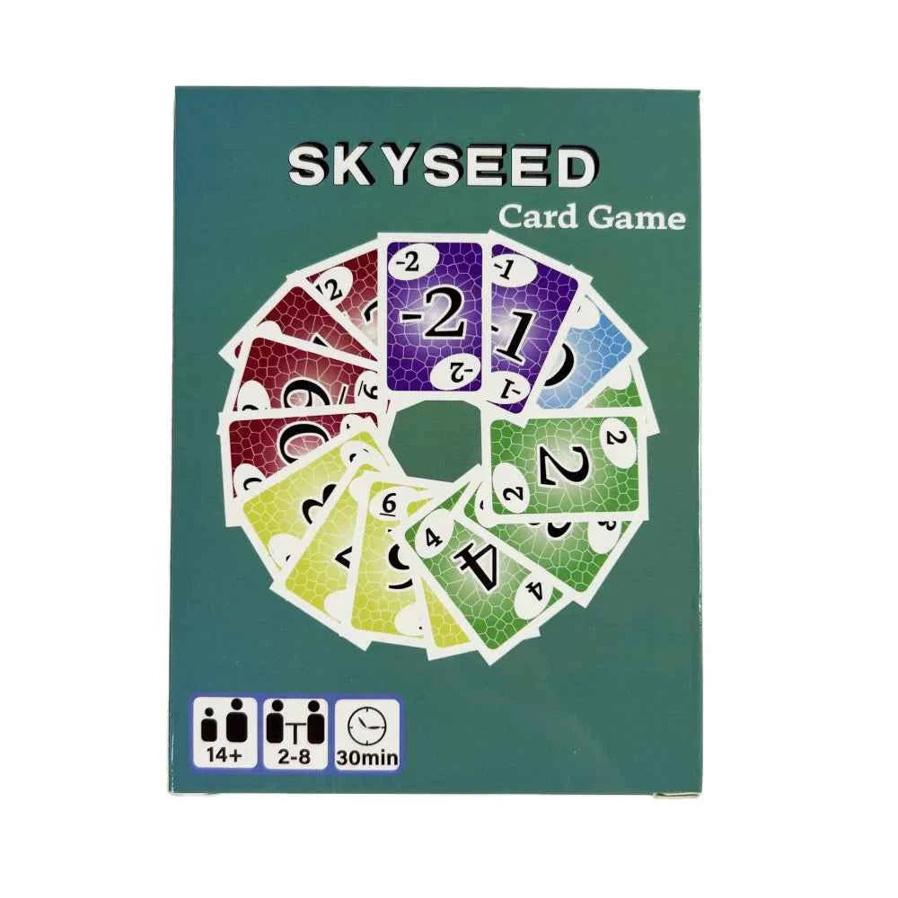 Skyseed Card Game 150 Playing Cards Board Game Deck Fun Exploration Action Edition Christmas and Halloween Gifts
