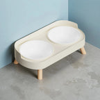 Stylish Elevated Dog Bowl for Better Posture and Digestion