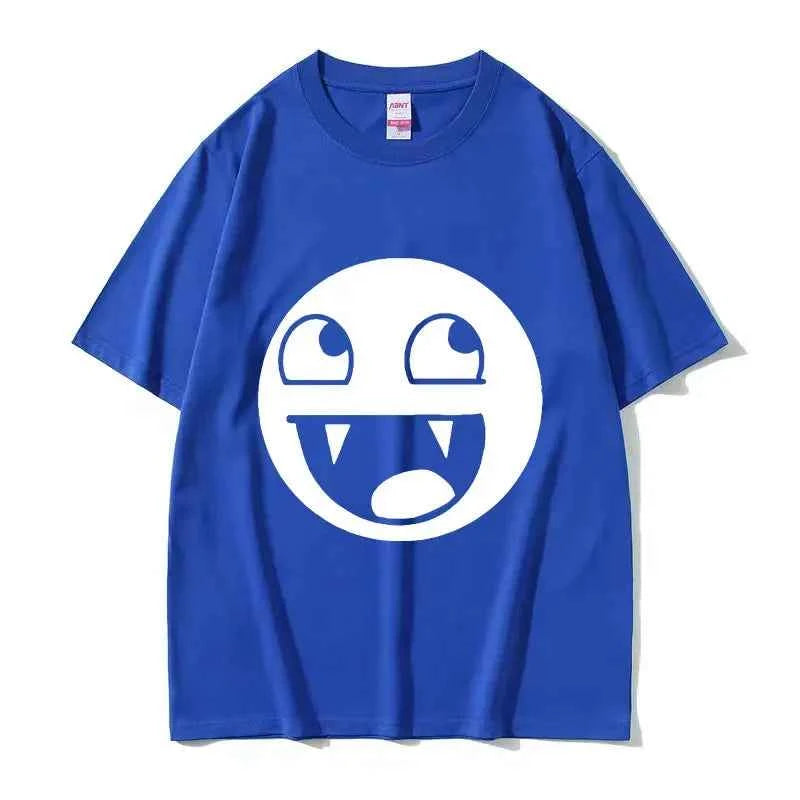 Epic Face Domo Kun Funny Meme T Shirts Men Women Summer O-Neck Fashion High Quality T-Shirt Casual 100% Cotton Oversized Tshirt