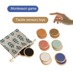 Montessori Tactile Board Matching Game for Sensory Learning Kids
