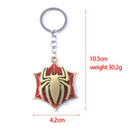 Cartoon Spider Blade Keychain Creative Key Ring Key Chain Jewelry Handsome for Movie Fans Woman Man Handsome Gifts