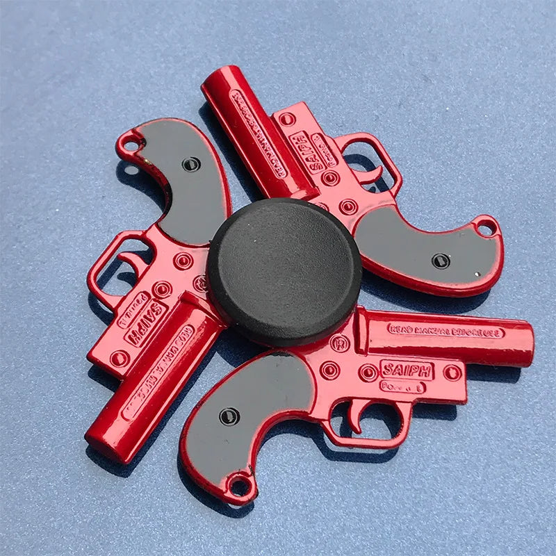 Anime Metal Fidget Spinner Zinc Alloy Silent Stress Relief Toy