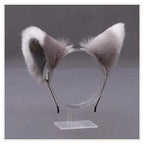 Lolita Animal Cat Fox Ear Hair Hoops Cosplay Girls Halloween Anime Headbands Headwear Hair Accessories