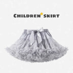 Children's Skirt Baby Girls Tutu Skirt Fluffy Children Ballet Kids Pettiskirt Baby Girl Skirts Princess Tulle Party Dance Skirts