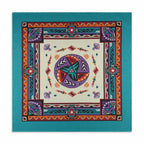 High Quality Skull Chimpanzees Print Cashew Hip Hop Cotton Square Bandana Scarf Riding Headband Paisley Gifts For Men Unisex