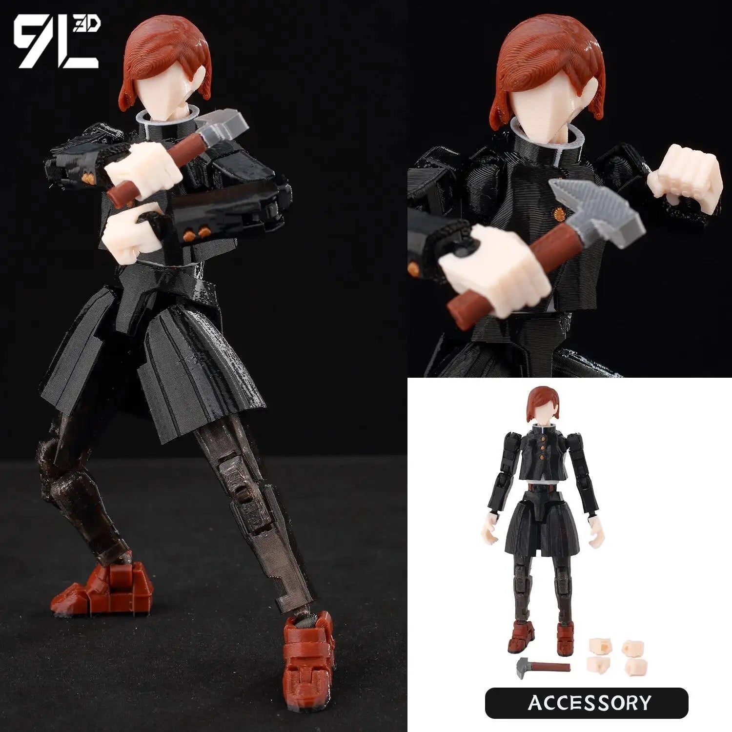 Jujutsu Kaisen Dummy13 Movable Action Figure – Gojo, Sukuna & Anime Model Toy