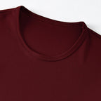 2/4/6-Pcs Four Seasons Men's Solid Color Round Neck Short Sleeve Top With Printed Cuffs Youth Sports And Leisure Fashion T-Shirt
