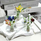 Tulip Glass Ornament Simulated Flower Bouquet Gift Healing Series Girlfriend Life Is One Thousand Times Spring and Bright