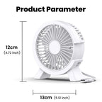 Mini USB Rechargeable Table Fan Portable USB Small Fan Fan For Student Dormitory Computer Summer Gadget Home Desk Office
