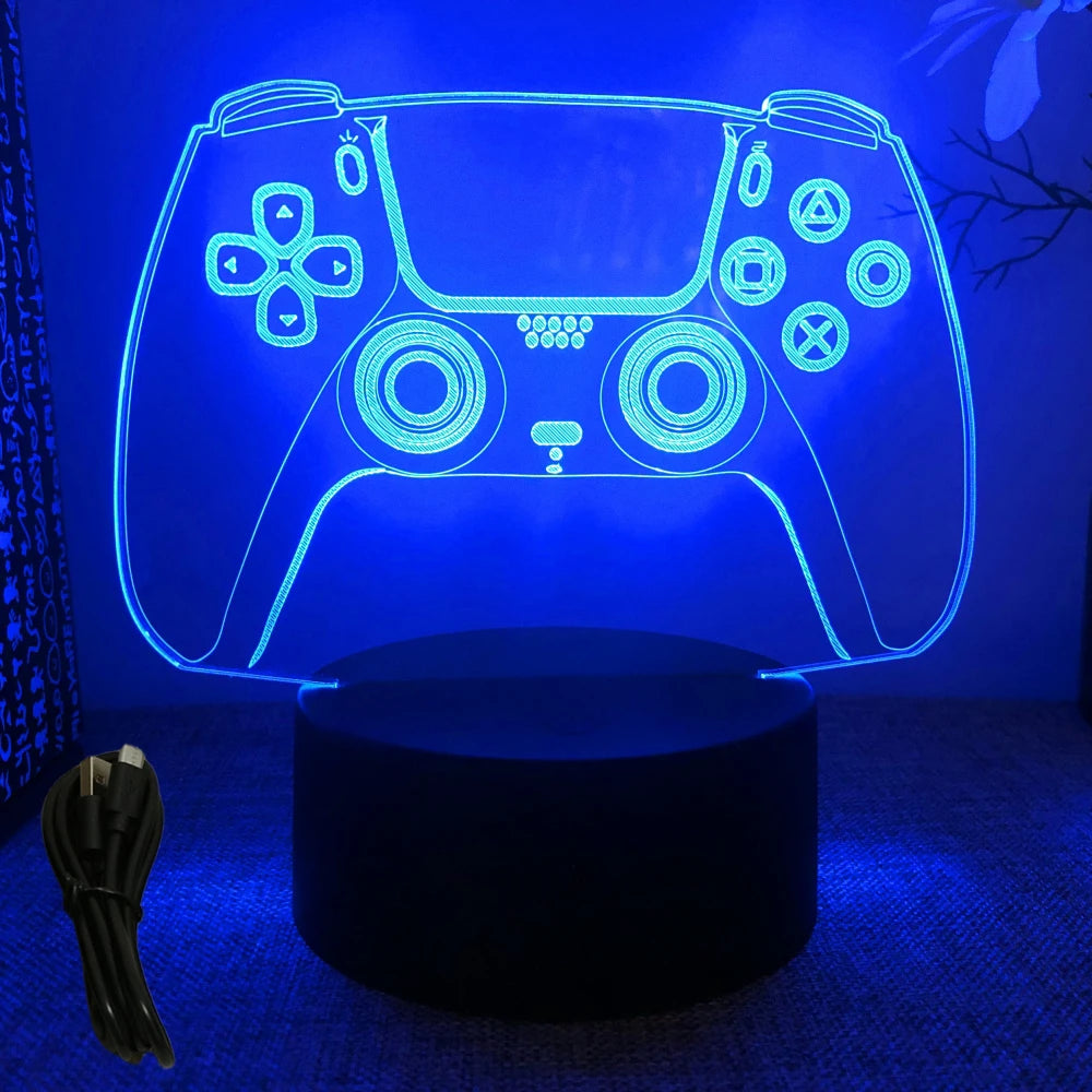 Neon gaming lamp