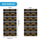 Custom Your Design Here Bandana Neck Gaiter Face Scarf Cover Personalized Customized Logo Printed Headband Tube Balaclava